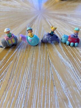 1992 COMPLETE set of all 4 Bluebird Polly Pocket Pen Topper Pals